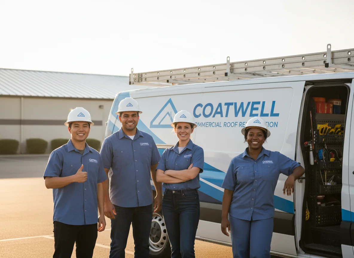 Commercial roof coating company in Stockholm, WI